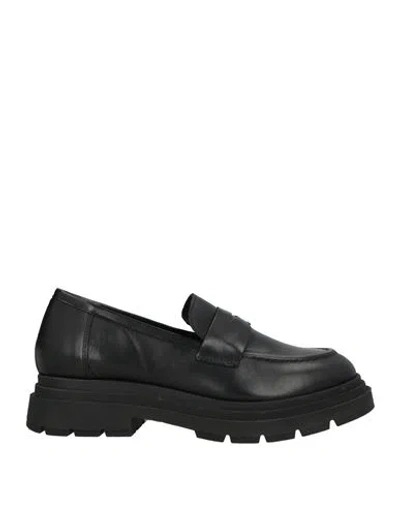 Le Pepite Woman Loafers Black Size 9 Calfskin