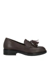 Le Pepite Woman Loafers Dark Brown Size 7 Calfskin