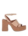 Le Pepite Sandals In Beige
