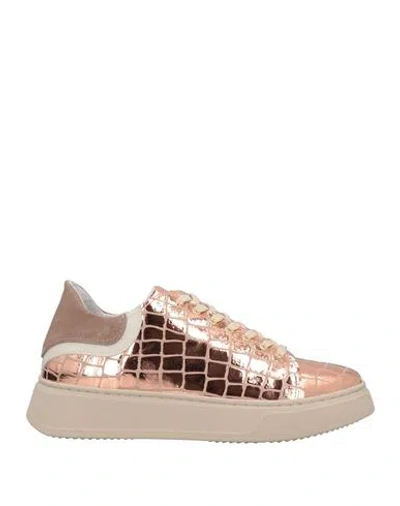 Le Pepite Woman Sneakers Blush Size 6 Textile Fibers In Pink