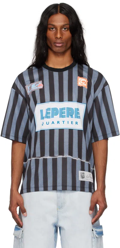 Le Pere X Antonio Carrau Lpfc T-shirt In Blue