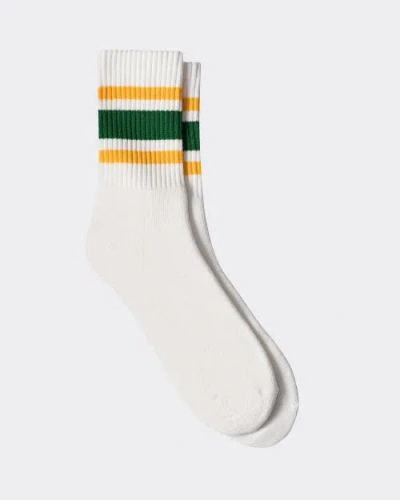 Le Pere Le Père Co-ed Cloud Crew Socks In Multi