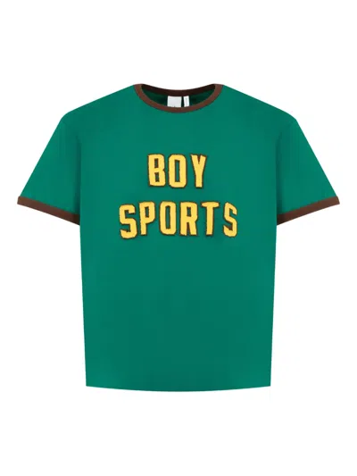 Le Pere Crew-neck T-shirt In Green