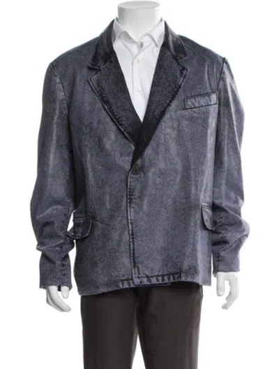 Pre-owned Le Pere Denim Jacket In Blue