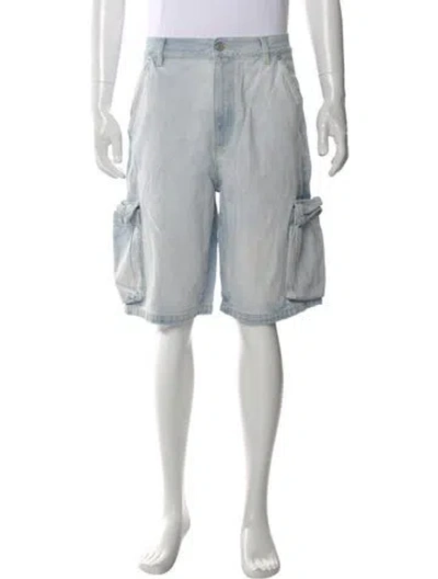 Pre-owned Le Pere Denim Shorts In Blue