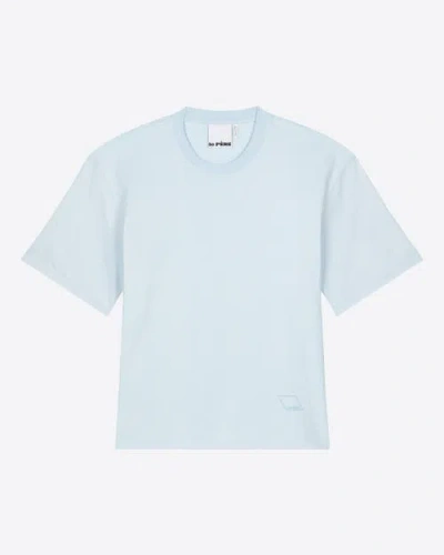 Le Pere Le Père Double Sleeve Tommy Tee In Blue