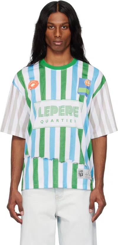 LE PERE GREEN & BLUE ANTONIO CARRAU EDITION LPFC MESH JERSEY