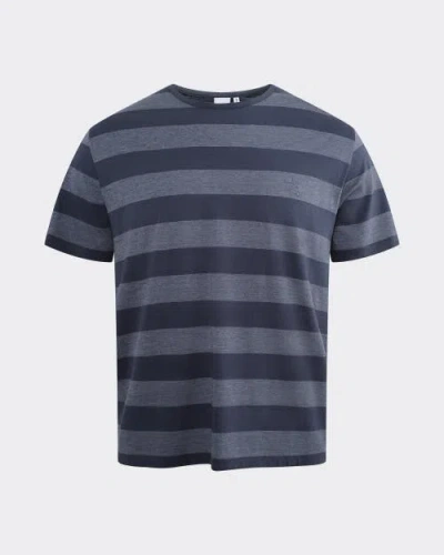 Le Pere Le Père Kami Logo Tee Shirt In Blue