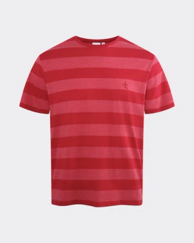 Le Pere Le Père Kami Logo Tee Shirt In Red