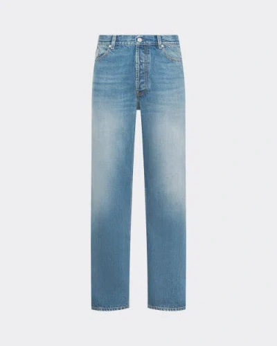 Le Pere Le Père Penta 5 Pocket Jeans In Blue