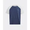 Le Pere Le Père Raglan Tee In Blue