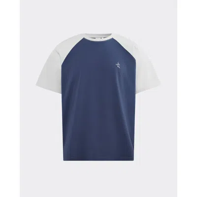 Le Pere Le Père Raglan Tee In Blue