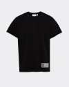 Le Pere Le Père River T-shirt In Black