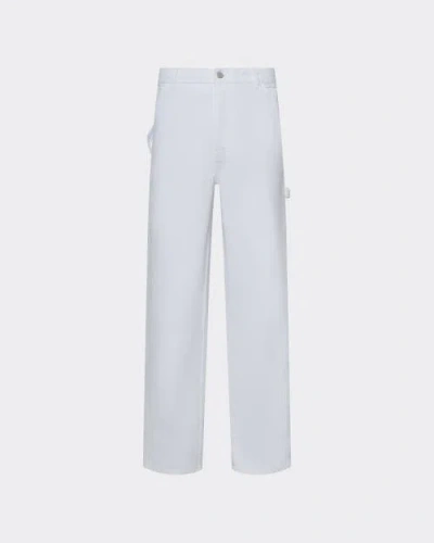 Le Pere Le Père Straight Leg Jeans In White