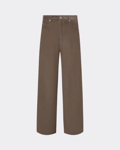 Le Pere Le Père Wide-leg Corduroy Pants In Brown