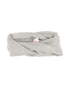 Le Petit Chou Toddler Girl Scarf Light Grey Size 4 Textile Fibers In Grey