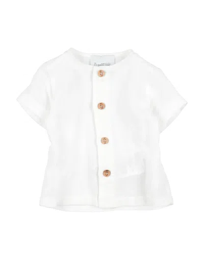 Le Petit Coco Babies' Shirts In White