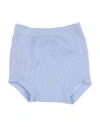 Le Petit Coco Newborn Girl Pants Sky Blue Size 1 Cotton In Blue
