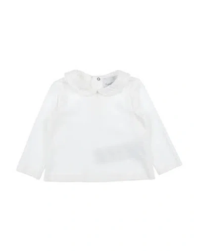 Le Petit Coco Babies'  Newborn Girl T-shirt White Size 3 Organic Cotton