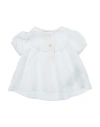 Le Petit Coco Newborn Girl Top Ivory Size 3 Viscose, Linen In White