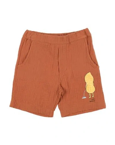 Le Petit Coco Babies'  Toddler Boy Shorts & Bermuda Shorts Brown Size 3 Cotton