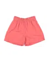 Le Petit Coco Toddler Girl Shorts & Bermuda Shorts Coral Size 3 Cotton In Red