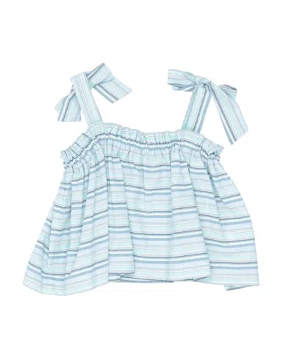 Le Petit Coco Babies'  Blouses In Blue