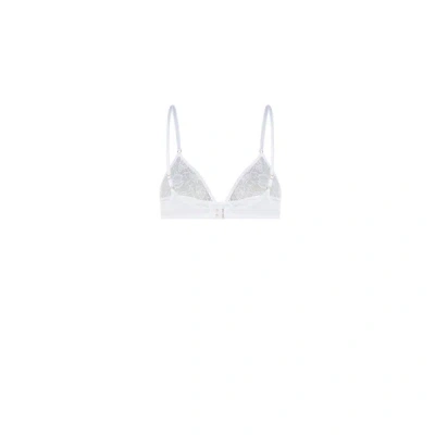 Le Petit Trou Lace Bra In White