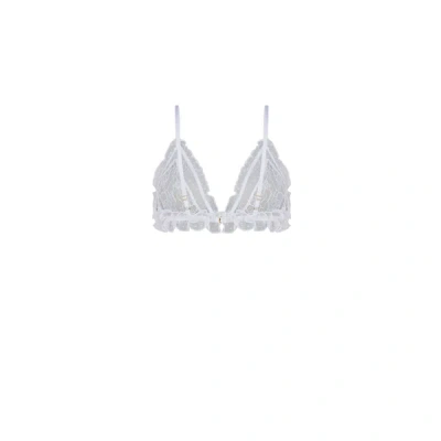 Le Petit Trou Lace Bra In White