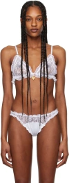 Le Petit Trou White Mariage Bra In White