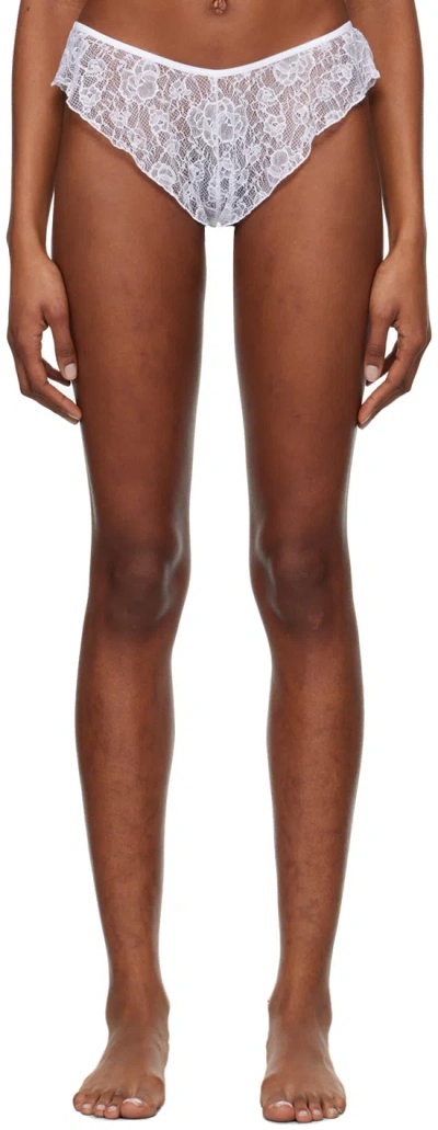 Le Petit Trou White Mariage Briefs