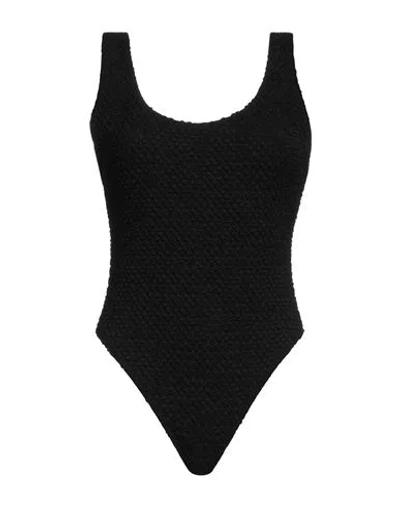 Le Petit Trou Woman One-piece Swimsuit Black Size M Polyamide, Polyester, Elastane