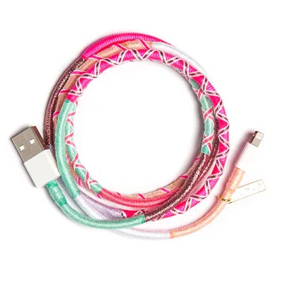 Le Pom Pom Pink Greta Phone Charger