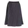 Le Réussi Women's Black Classy Pleated Skirts In Black