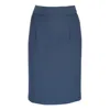 Le Réussi Women's Blue Navy Mini Skirts In Blue