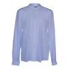 Le Réussi Women's Stylish Pleated Blouse In White In White