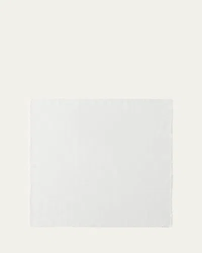 Le Reve D'anfu White Ruffles Linen Napkin
