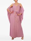 Le Rjtange® Draped Open Jacket In Pink