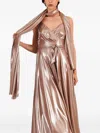 Le Rjtange® Metallic Draped Scarf