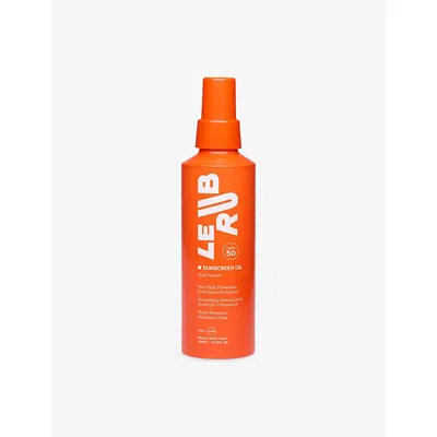 Le Rub Sunscreen Body Oil Spf50 150ml