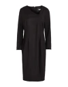 Le Ruemarcel Woman Midi Dress Black Size M Polyester, Viscose, Elastane