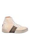 Le Ruemarcel Woman Sneakers Orange Size 7 Leather In Orange