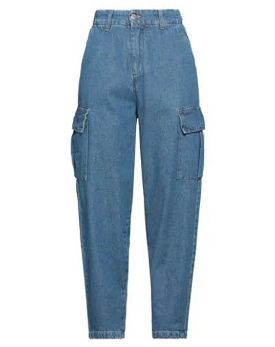 Le Sarte Del Sole Woman Jeans Blue Size 4 Cotton