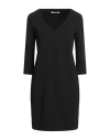 Le Sarte Del Sole Woman Mini Dress Black Size 12 Polyester, Elastane