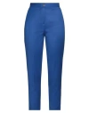 Le Sarte Del Sole Woman Pants Blue Size 6 Polyester, Viscose, Elastane In Blue