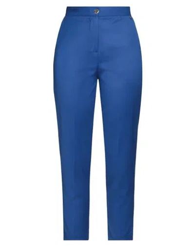 Le Sarte Del Sole Woman Pants Blue Size 6 Polyester, Viscose, Elastane
