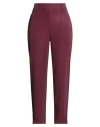 Le Sarte Del Sole Woman Pants Garnet Size 8 Viscose, Polyester In Red