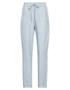 Le Sarte Del Sole Woman Pants Light Blue Size 6 Polyester, Viscose, Elastane In Blue