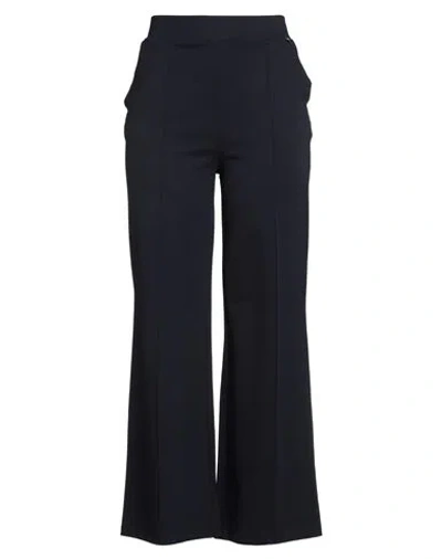 Le Sarte Del Sole Woman Pants Navy Size 12 Viscose, Polyamide, Elastane In Blue