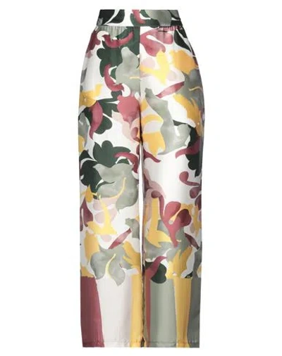 Le Sarte Del Sole Woman Pants Yellow Size L Polyester